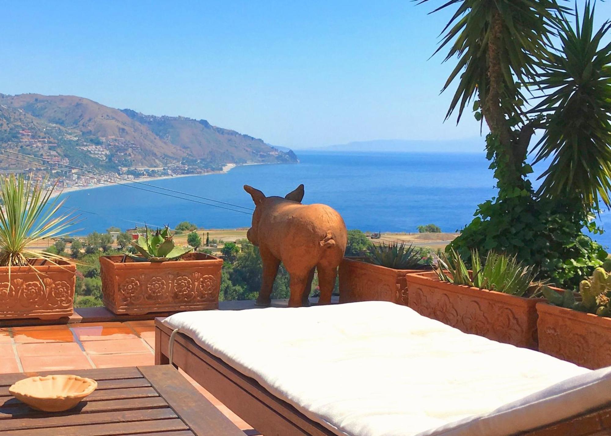 Villa Lou Taormina Exclusive Use Of Pool エクステリア 写真