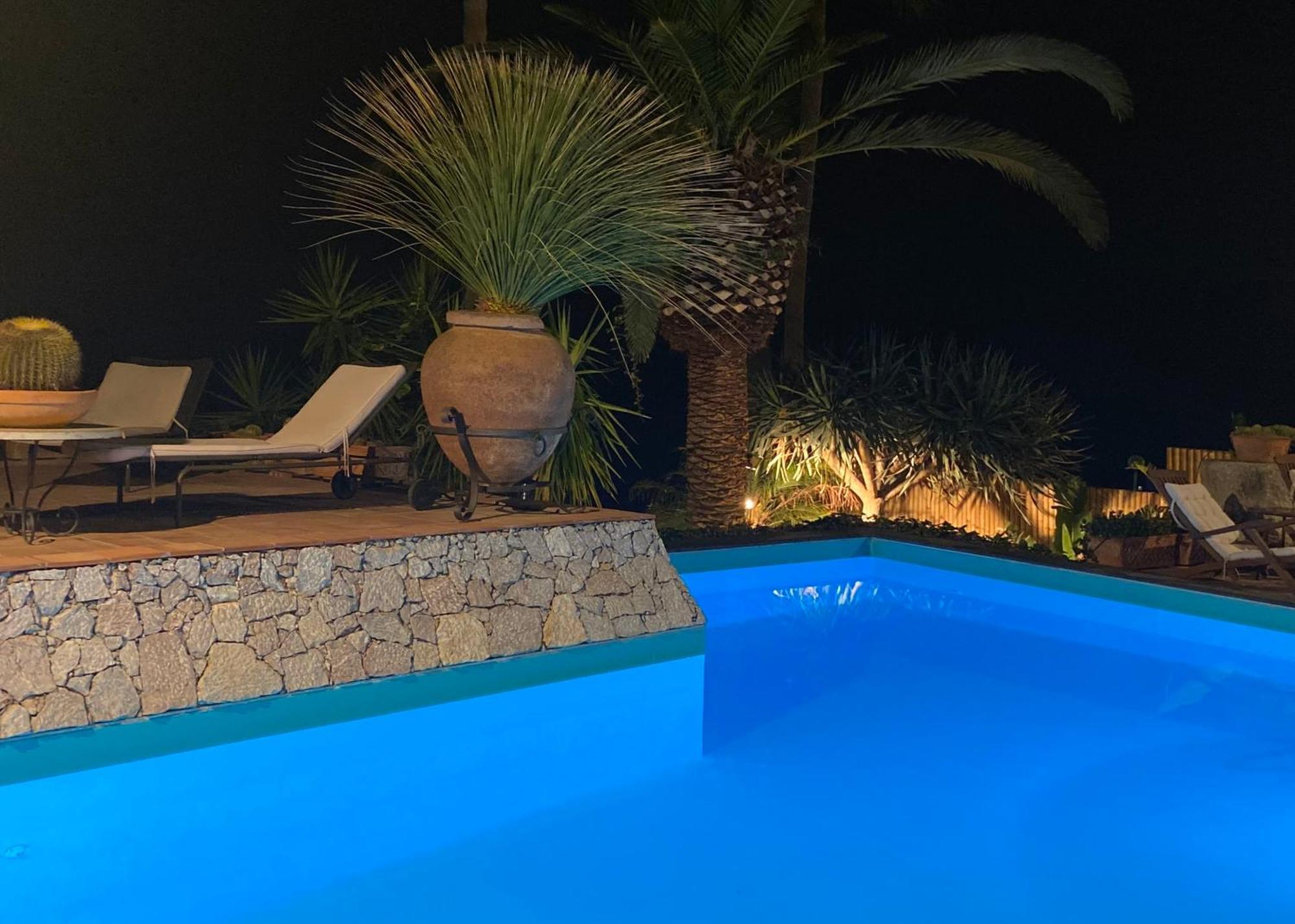 Villa Lou Taormina Private Villa With Panoramic Sea View Pool エクステリア 写真