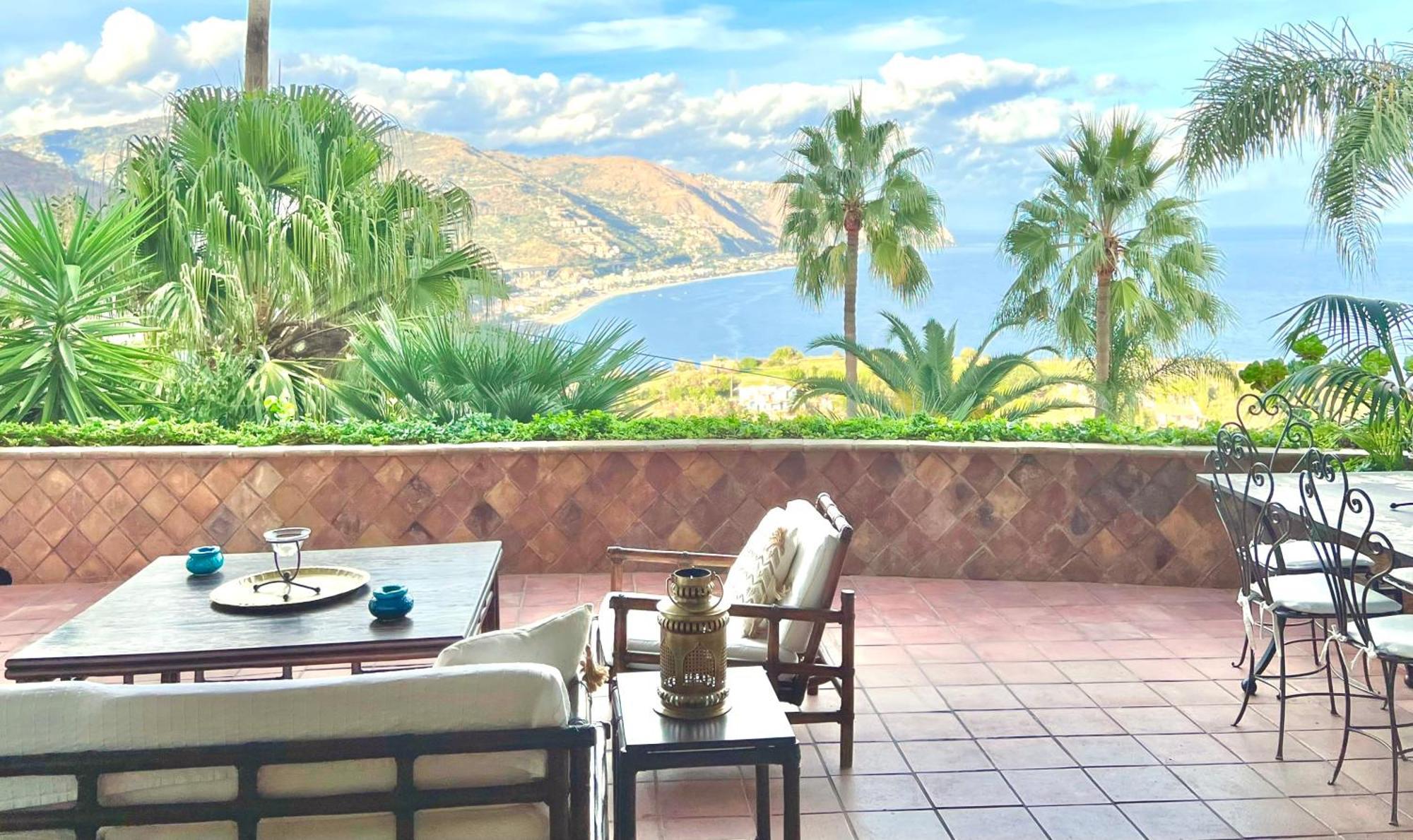 Villa Lou Taormina Private Villa With Panoramic Sea View Pool エクステリア 写真